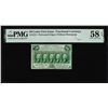 Image 1 : 1862 First Issue 50 Cents Fractional Note Fr.1311 PMG Choice About Uncirculated 58EPQ