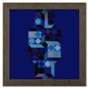 Image 1 : Victor Vasarely "Tridim - G De La Serie Hommage A L'Hexagone" Mixed Media Print