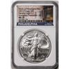 Image 1 : 2021(P) Type 1 $1 American Silver Eagle Coin NGC MS70 Early Releases Philadelphia