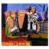 Image 1 : Lee Kaplun "El Gato" Limited Edition Giclee On Canvas