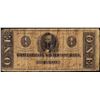 Image 1 : 1864 $1 Confederate States of America Note