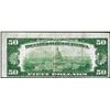 Image 2 : 1928A $50 Federal Reserve Note St. Louis Misaligned Back Print Error
