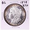 Image 1 : 1878 8TF $1 Morgan Silver Dollar Coin