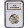 Image 1 : 1946 Iowa Commemorative Half Dollar Coin NGC MS66