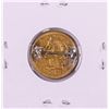 Image 2 : 1849 $5 Liberty Head Half Eagle Love Token Coin Pin