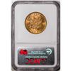 Image 2 : 1881 $10 Liberty Head Eagle Gold Coin NGC MS62