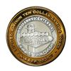 Image 2 : .999 Silver Barbary Coast Las Vegas, Nevada $10 Casino Limited Edition Gaming Token