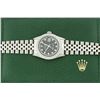 Image 4 : Rolex Men's Stainless Steel Black Diamond Datejust Wristwatch