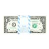 Image 1 : Pack of (100) Consecutive 2017 $1 Federal Reserve STAR Notes San Francisco
