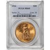 Image 1 : 1924 $20 St. Gaudens Double Eagle Gold Coin PCGS MS65