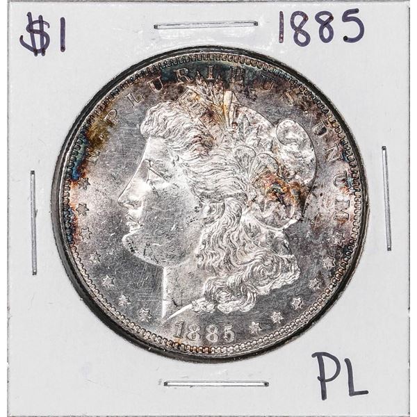 1885 $1 Morgan Silver Dollar Coin Proof Like