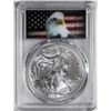 Image 1 : 2017 $1 American Silver Eagle Coin PCGS MS69 First Strike