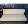 Image 1 : White Leather-Style Futon