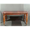 Image 1 : Gorgeous Dark Wood Antique Dinner Table