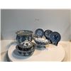 Image 1 : Assortment Of Decorative Blue Kitchen Ware