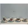 Image 1 : Assorted Floral Tea-Cups and Saucers