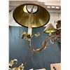 Image 6 : Gold and Brown Metal Chandelier