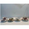 Image 1 : Assorted Tea-Cups and Saucers
