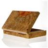 Image 5 : Box Handmade Solid Rare Afzelia Burl Wood  (DEC-081)