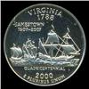 Image 1 : 2000S Virginia 25c Proof Quarter Coin Graded PR69 DCAM (COI-5419)