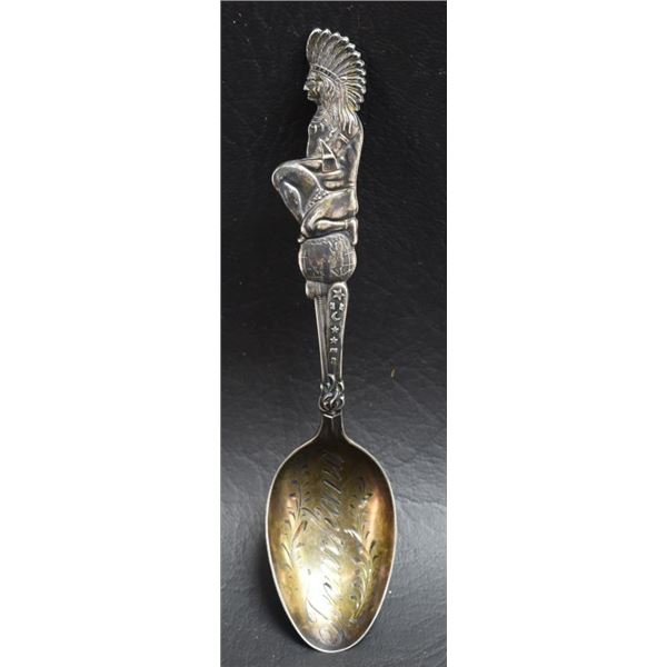 STERLING SILVER SPOON SIGNED