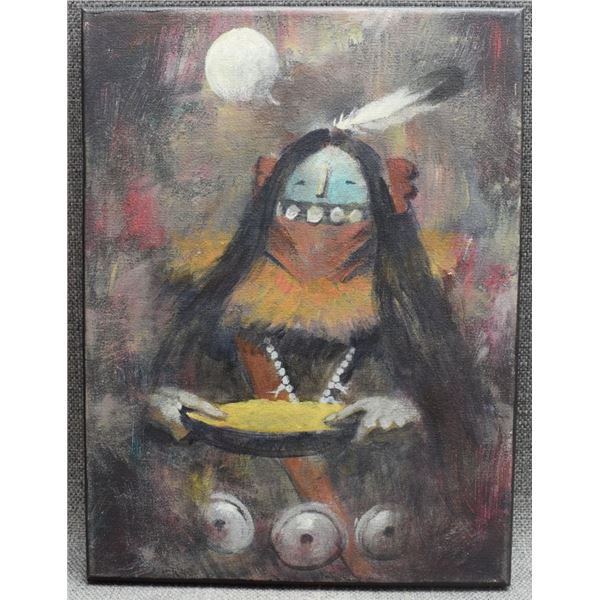 NAVAJO INDIAN PAINTING (ALLEN BAHE)