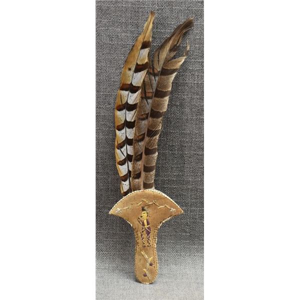 WOODLANDS INDIAN BARK FAN HANDLE