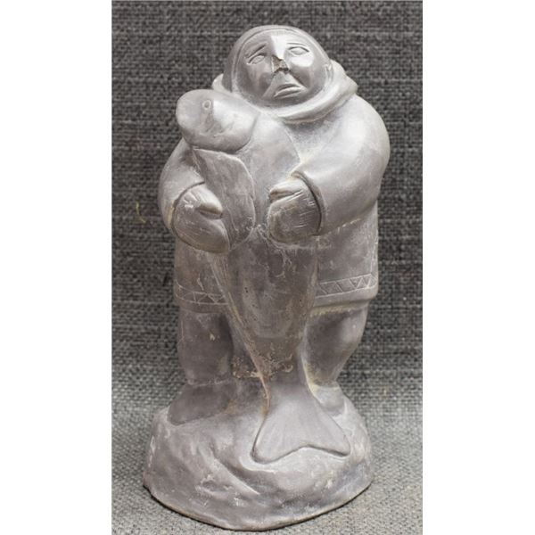 ESKIMO INDIAN STONE SCULPTURE