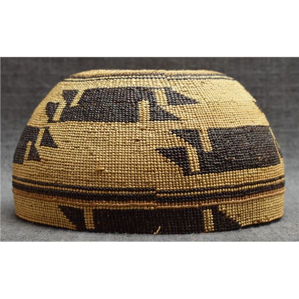 HUPA INDIAN BASKETRY HAT