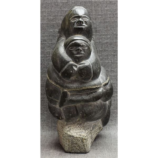 ESKIMO INDIAN STONE SCULPTURE