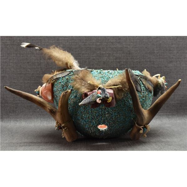 ZUNI INDIAN FETISH JAR