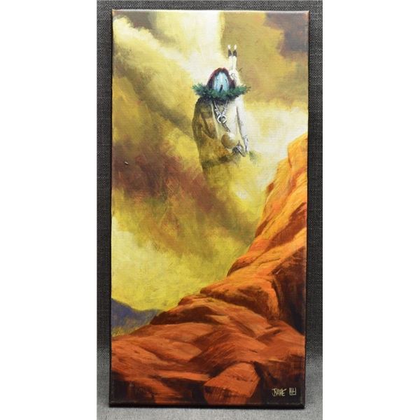 NAVAJO INDIAN PAINTING (ALLEN BAHE)