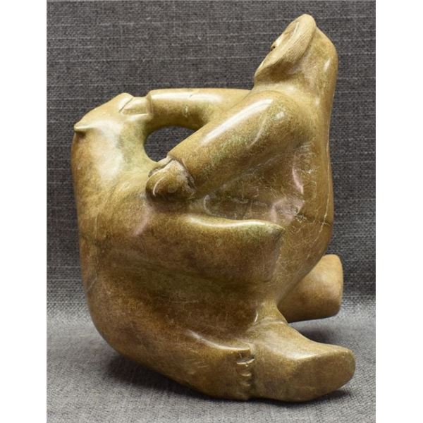 ESKIMO INDIAN STONE SCULPTURE