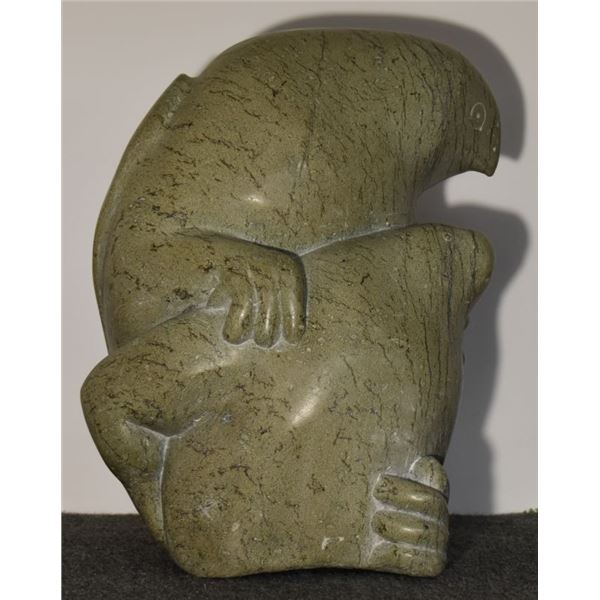 ESKIMO INDIAN STONE SCULPTURE