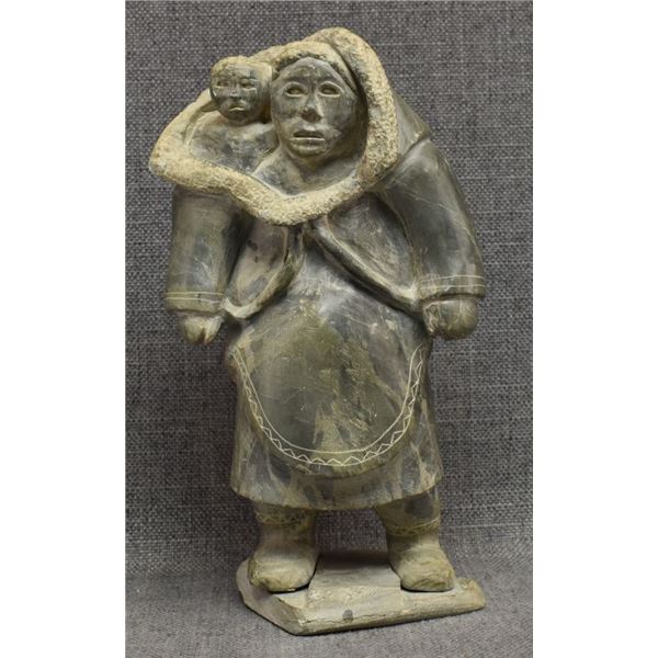 ESKIMO INDIAN STONE SCULPTURE