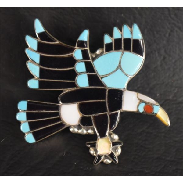 ZUNI INDIAN PIN/ PENDANT
