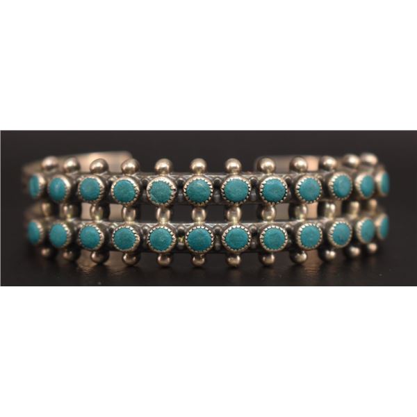 NAVAJO INDIAN ROW BRACELET