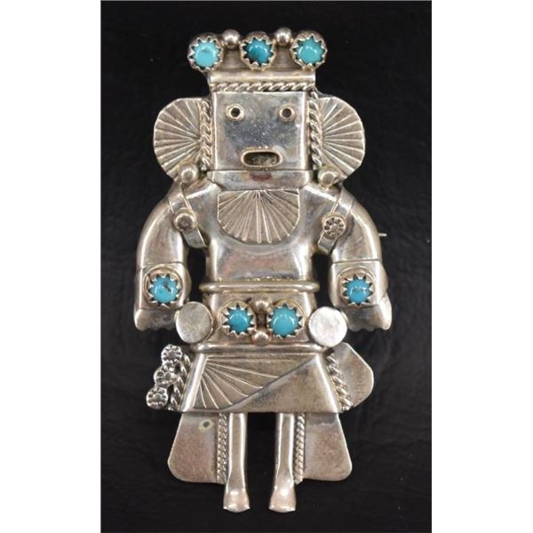 NAVAJO INDIAN PIN/ PENDANT