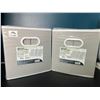 Image 1 : Lot of 2 6-Pack Foldable Storage Cube Bins/Baskets with Handles - Grey
