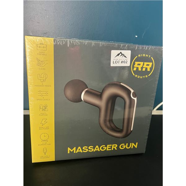 Lot of 1 Handheld Deep Tissue Portable/Rechargeable Massage Gun