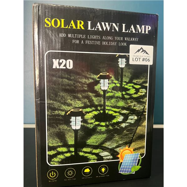 Lot of Solar Lawn/Garden Lights (6 PCS)