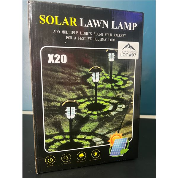 Lot of Solar Lawn/Garden Lights (6 PCS)