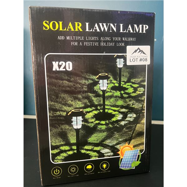Lot of Solar Lawn/Garden Lights (6 PCS)