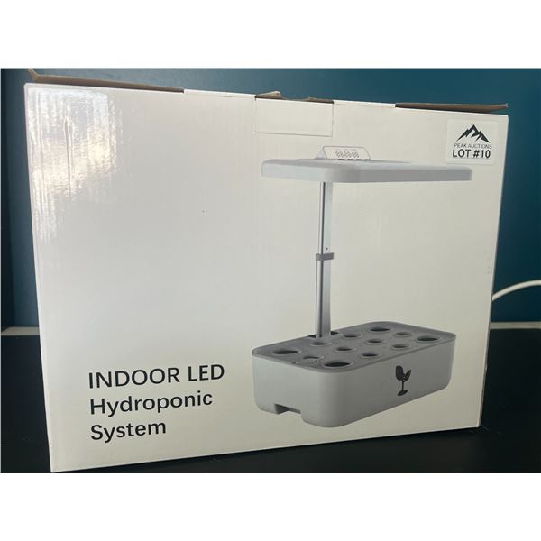 Lot of 1 Indoor LED Hydroponic Plant System
