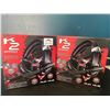Image 1 : Lot of 2 K2 Pro Gaming Headsets for Xbox, PlayStation, & PC