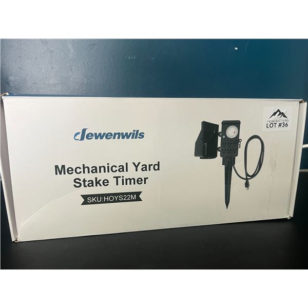 Lot of 1 Mechanical Yard Stake Timer