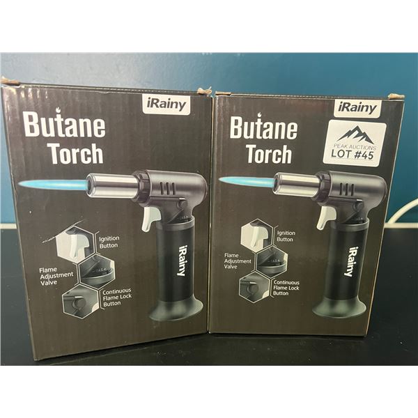 Lot of 2 Butane Torches