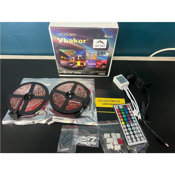 Lot of 1 LED Strip Light Kit w/ Remote Control - 32FT Length