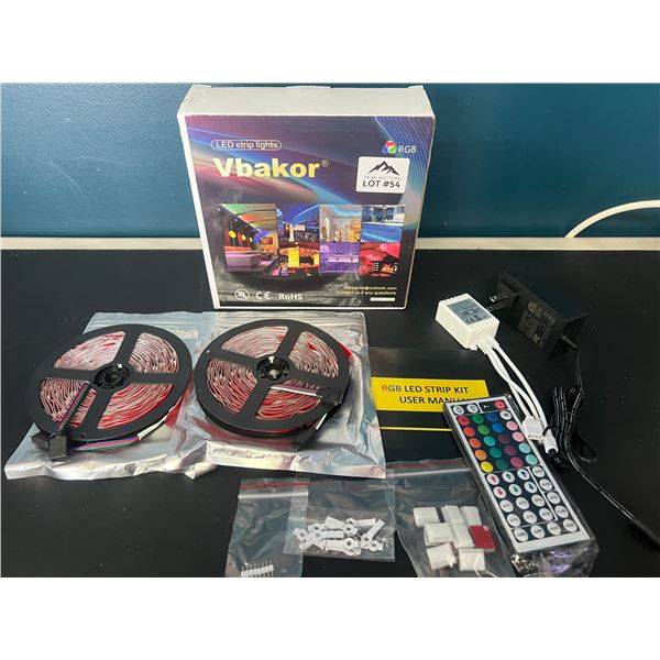 Lot of 1 LED Strip Light Kit w/ Remote Control - 32FT Length