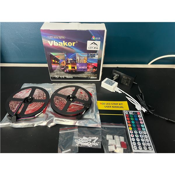 Lot of 1 LED Strip Light Kit w/ Remote Control - 32FT Length